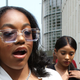 Azriel Clary leaves after a hearing in the racketeering and sex trafficking case of R. Kelly on August 2, 2019, in New York.
